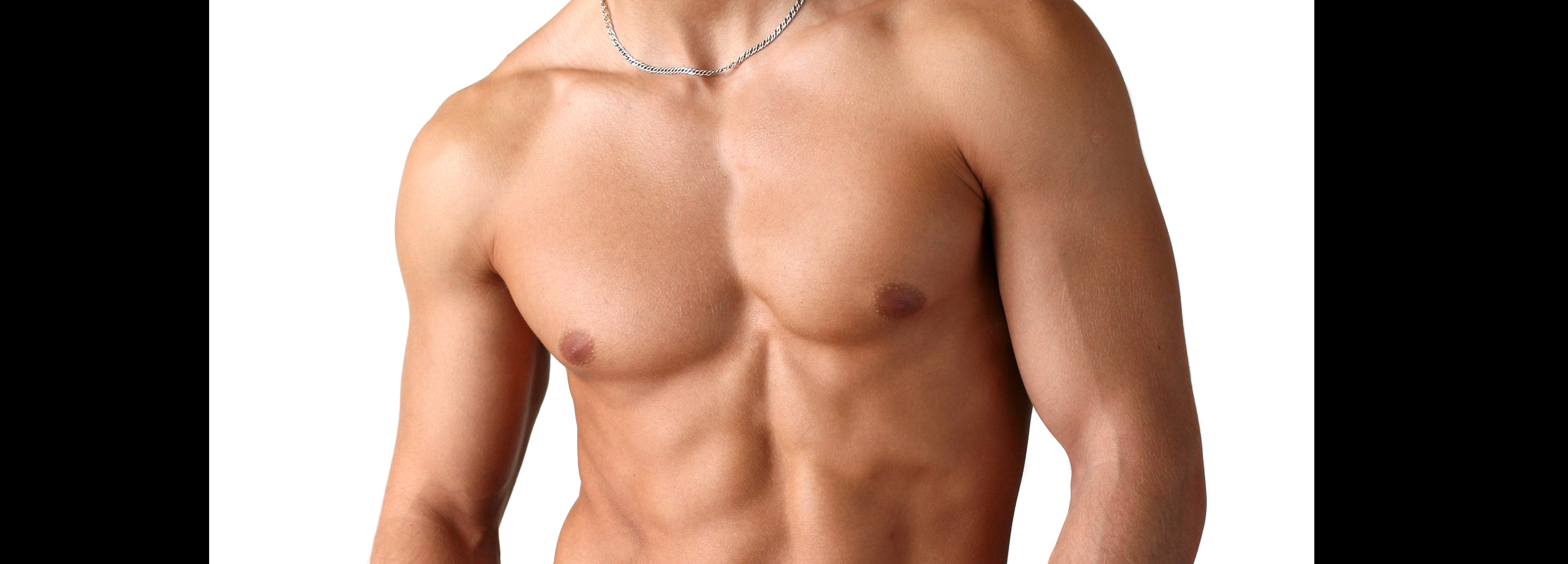 Athletic male chest